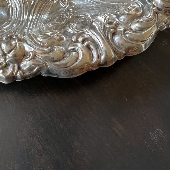 Large bowl- Gorham Versaillies Silver Plate - Picture 5 of 7